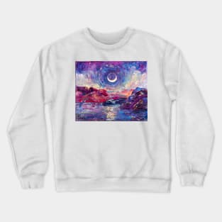 Costa Brava Nightscape Crewneck Sweatshirt